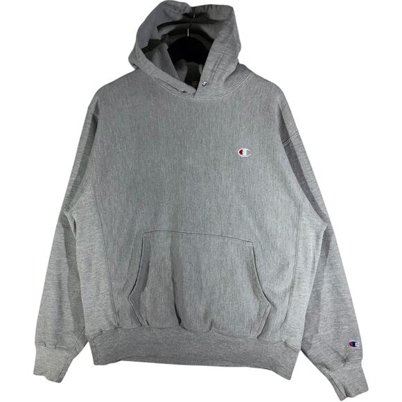 Champion Reverse Weave Mini Logo Hoodie - Picture 1 of 7